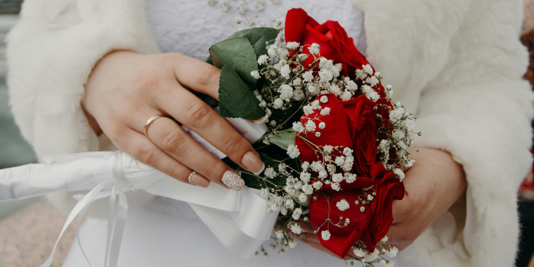Congratulations Flowers for Brides After the Wedding Day