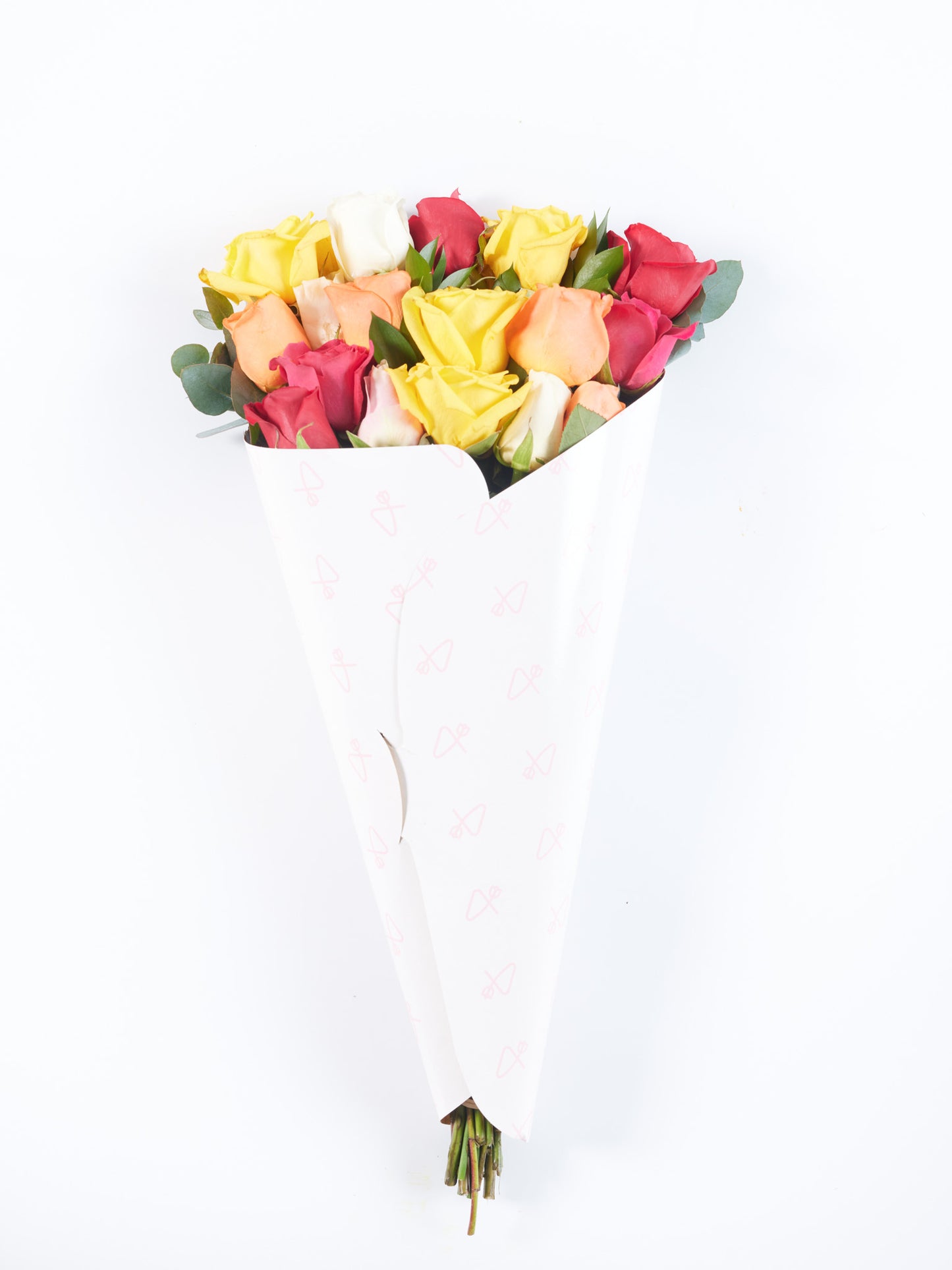 Bouquet of assorted roses