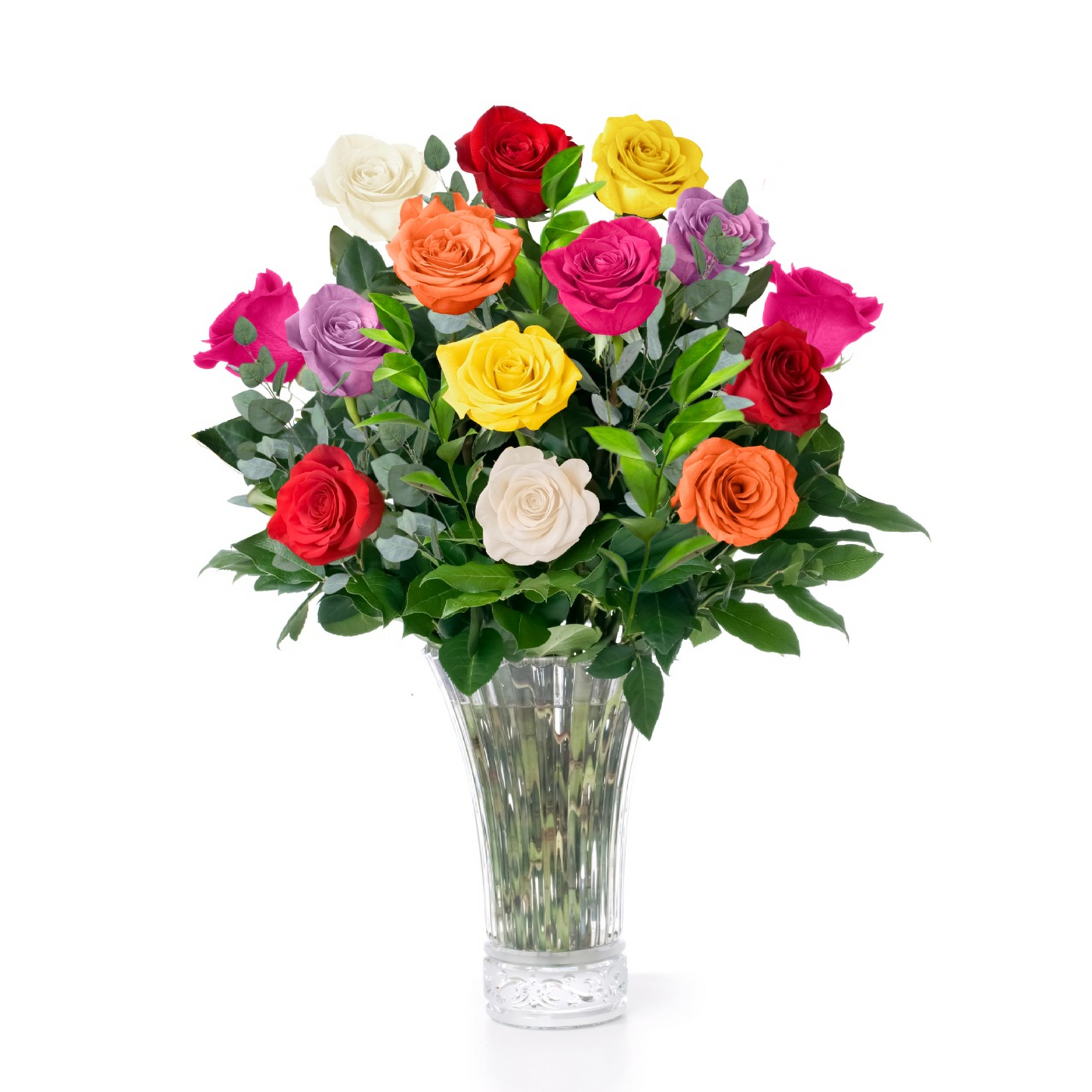 Bouquet of assorted roses